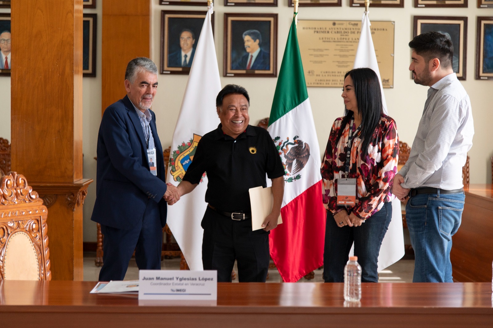 Haremos equipo con el INEGI en los Censos Económicos 2024 anuncia el alcalde Juan Martínez