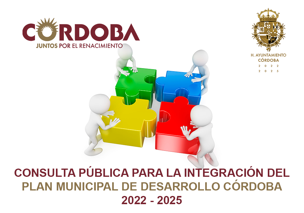 Consulta pública para la integración del plan municipal de desarrollo Córdoba 2022-2025