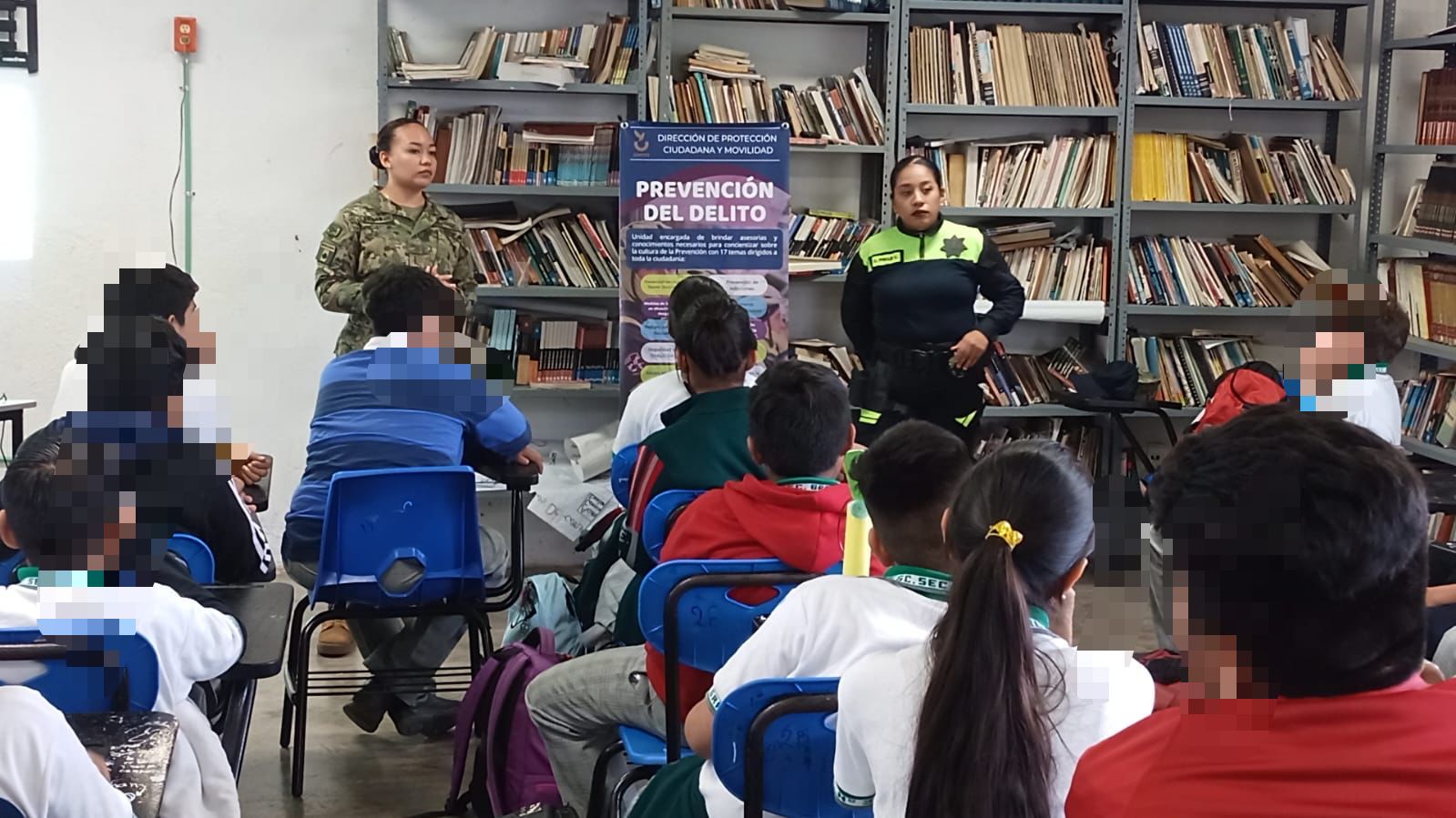 Enseñan a estudiantes a prevenir adicciones y evitar ser víctimas de delitos en Córdoba