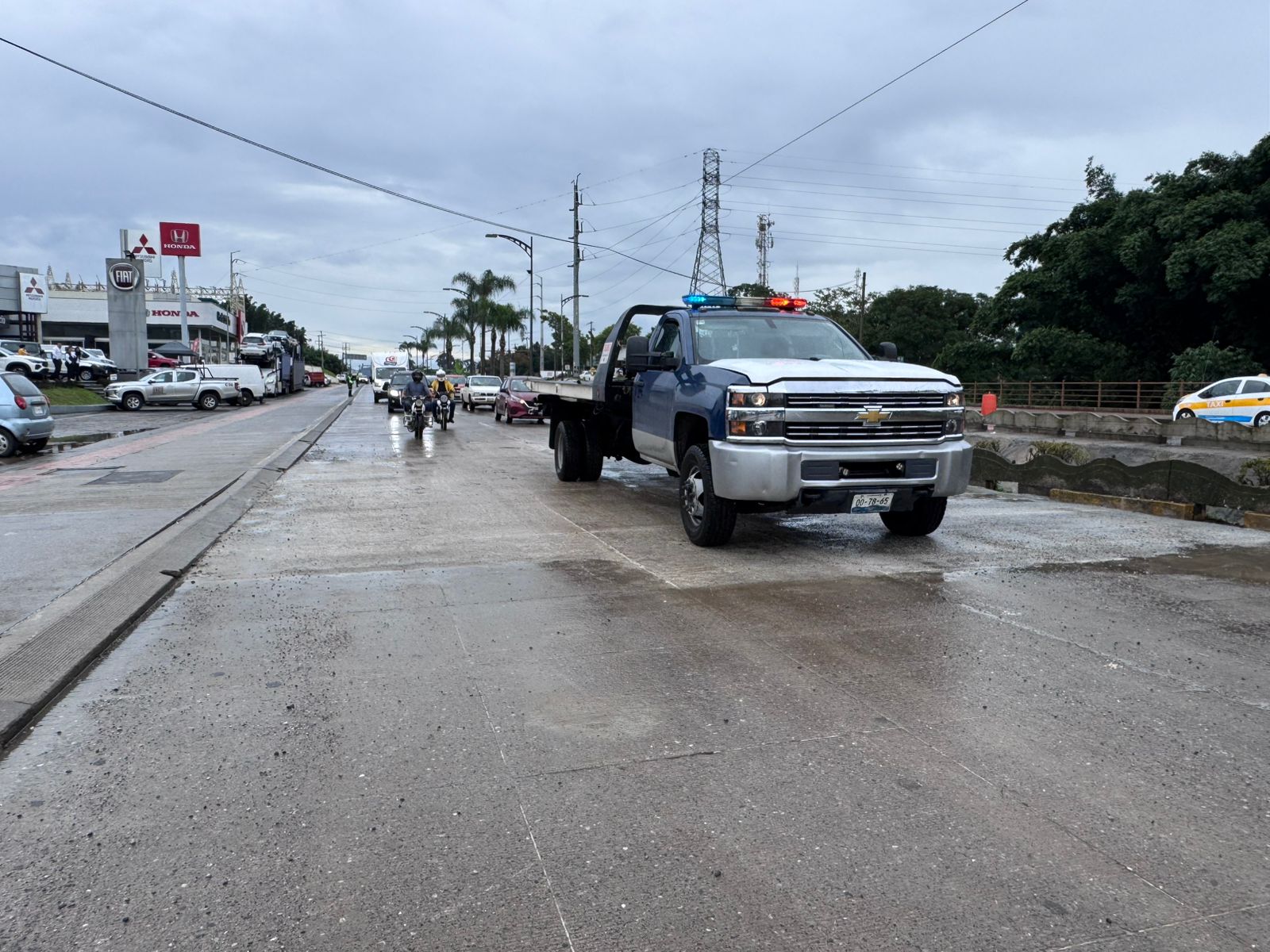 Descartan relación entre trabajos en el Boulevard Tratados de Córdoba y presencia de anegaciones