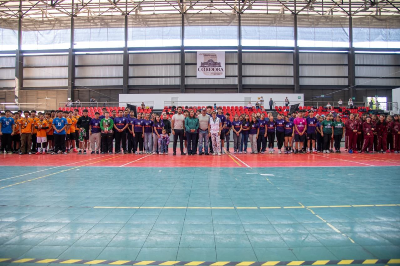 Inauguran etapa Estatal de Olimpiada Nacional de handball