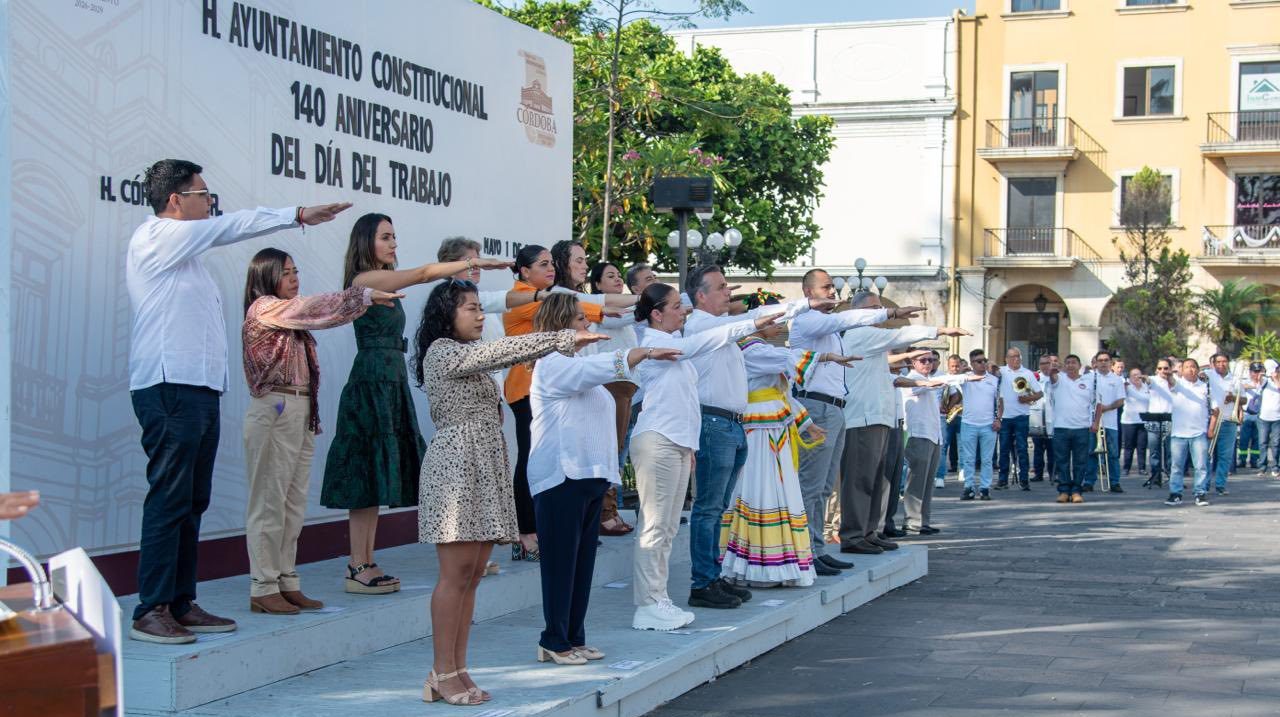 Ayuntamiento conmemora el 140 aniversario del Día del Trabajo