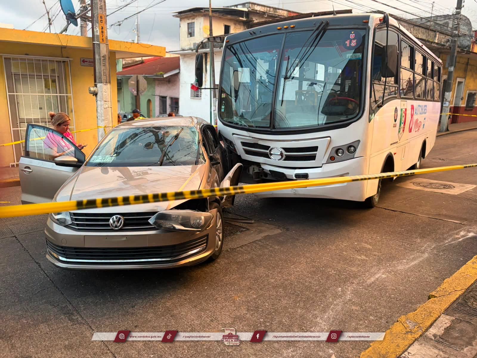 Interviene Tránsito Municipal en hecho vial registrado en la ciudad