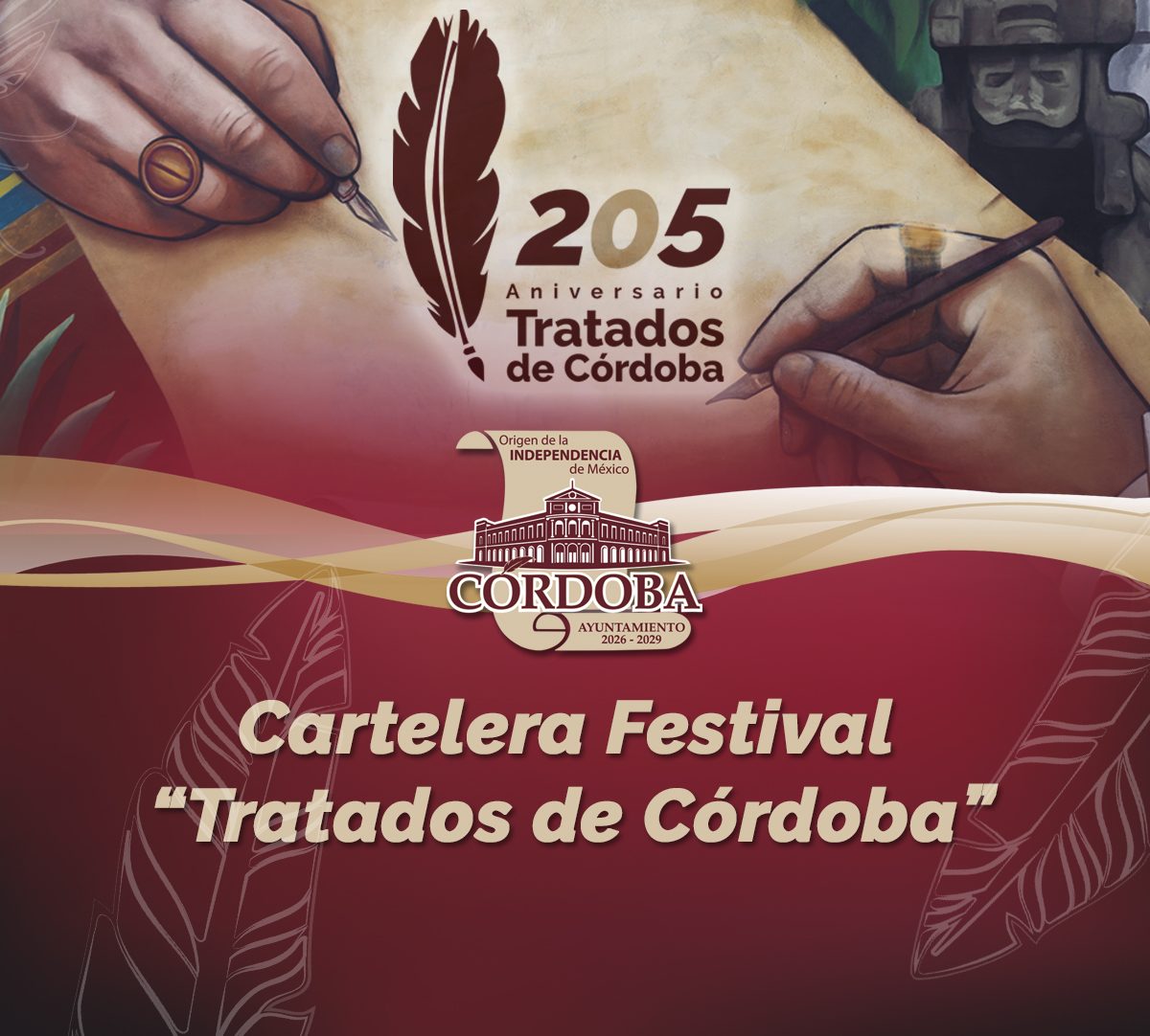 Cartelera Festival “Tratados de Córdoba”