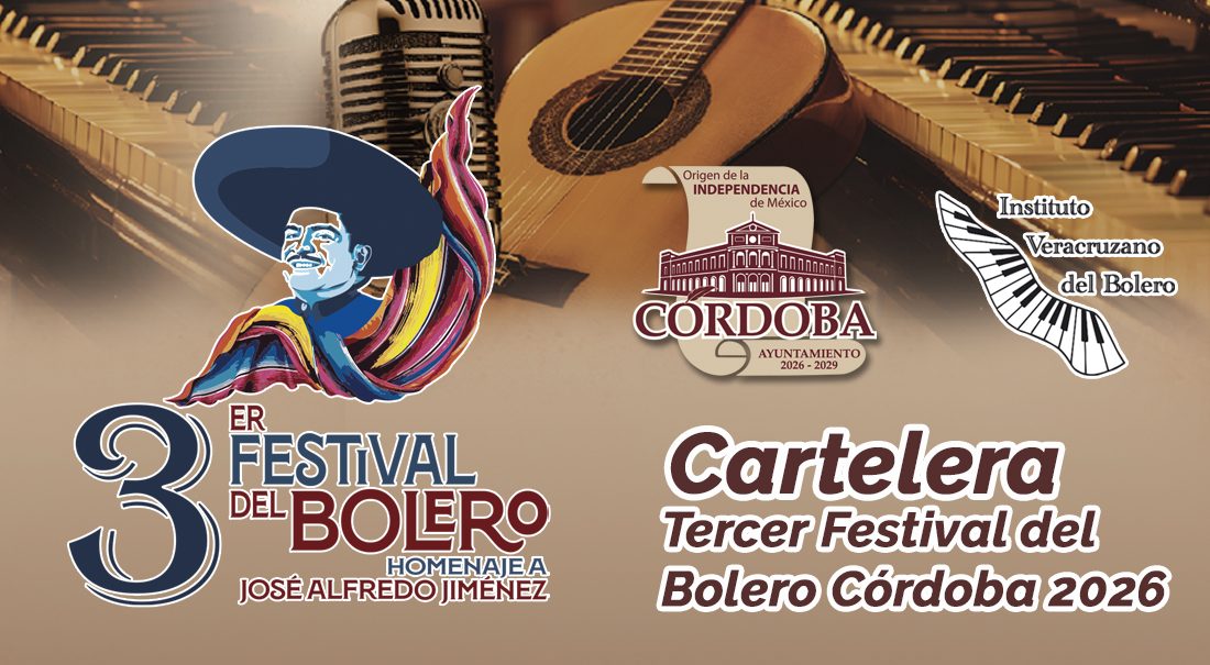 Cartelera: Tercer Festival del Bolero Córdoba 2026